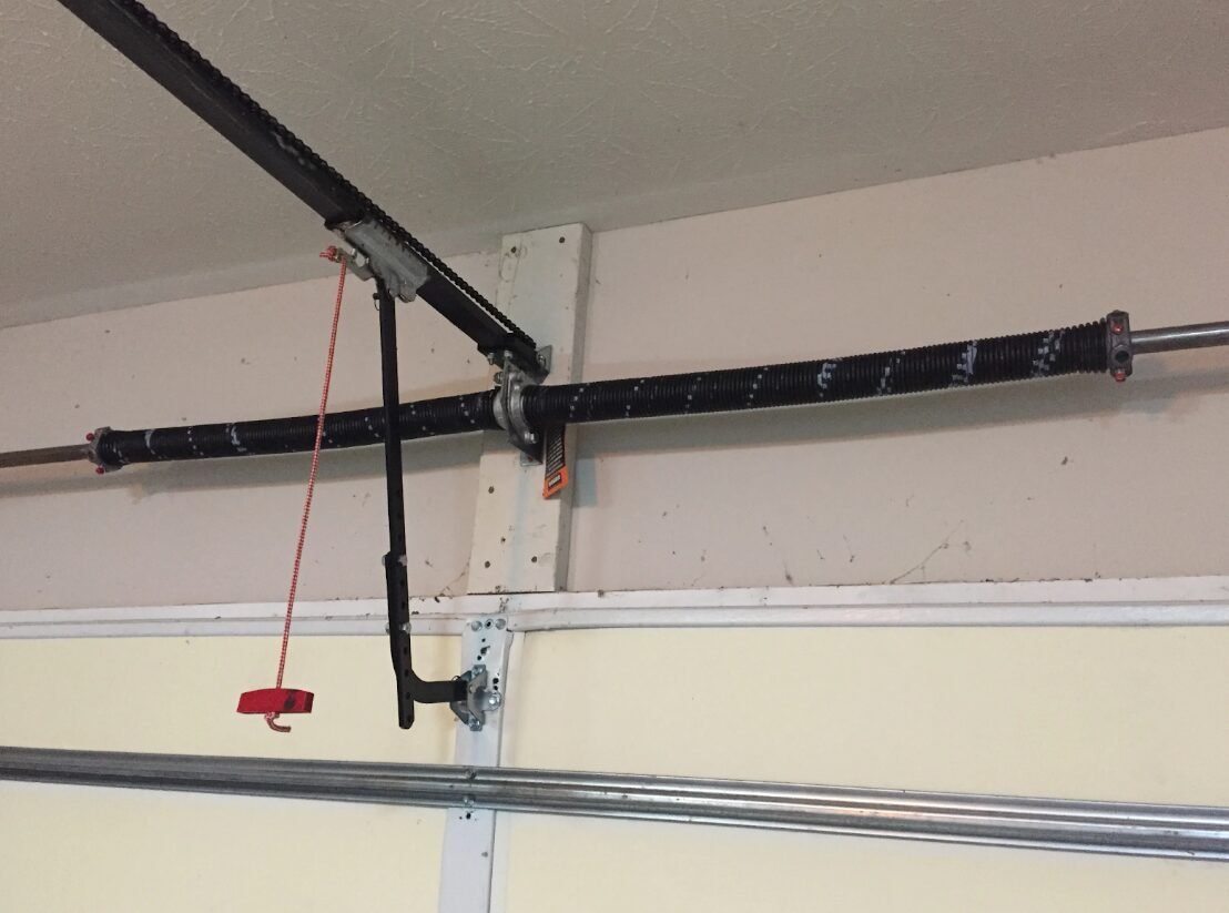 garage door spring replacement.